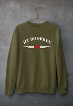 Load image into Gallery viewer, IIT Roorkee Unisex Sweatshirt for Men/Women-S(40 Inches)-Olive Green-Ektarfa.online
