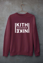 Load image into Gallery viewer, Kith Unisex Sweatshirt for Men/Women-S(40 Inches)-Maroon-Ektarfa.online

