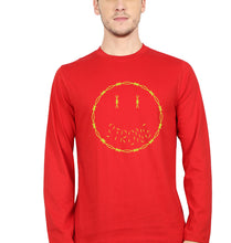 Load image into Gallery viewer, Strong Emoji Full Sleeves T-Shirt for Men-Red-Ektarfa.online
