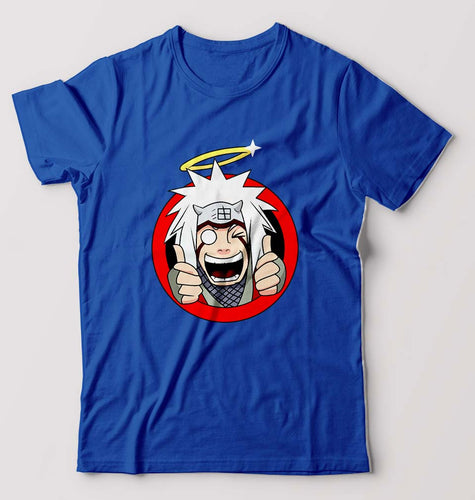 Jiraiya T-Shirt for Men-Royal Blue-Ektarfa.online