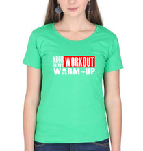 Load image into Gallery viewer, Gym T-Shirt for Women-flag green-Ektarfa.online
