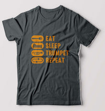 Load image into Gallery viewer, Trumpet T-Shirt for Men-Steel grey-Ektarfa.online
