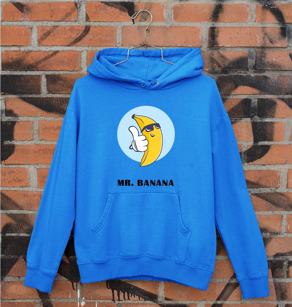 Banana Unisex Hoodie for Men/Women-Royal Blue-Ektarfa.online