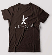 Load image into Gallery viewer, Ariana Grande T-Shirt for Men-S(38 Inches)-Coffee Brown-Ektarfa.online
