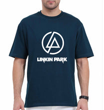 Load image into Gallery viewer, Linkin Park Oversized T-Shirt for Men-Petrol Blue-Ektarfa.online
