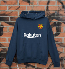 Load image into Gallery viewer, Barcelona Unisex Hoodie for Men/Women-S(40 Inches)-Navy Blue-Ektarfa.online
