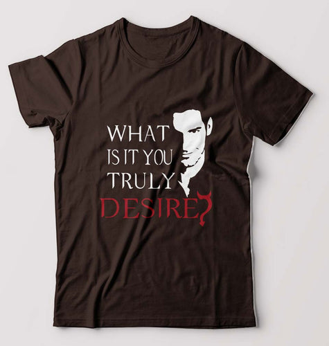 Lucifer T-Shirt for Men-Coffee Brown-Ektarfa.online