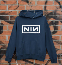 Load image into Gallery viewer, Nine Inch Nails Unisex Hoodie for Men/Women-Navy Blue-Ektarfa.online
