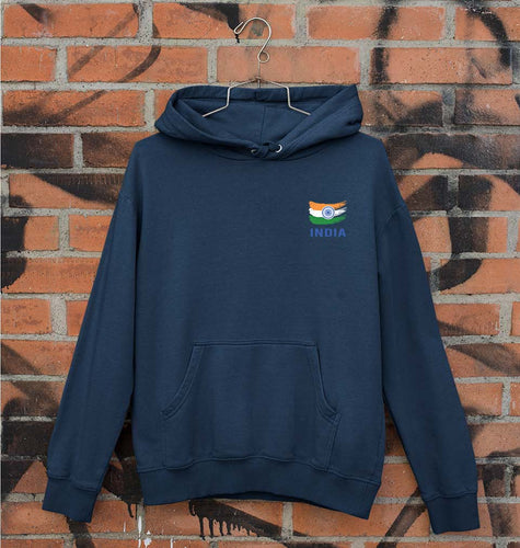 India Unisex Hoodie for Men/Women-Navy Blue-Ektarfa.online