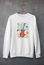 Load image into Gallery viewer, Psychedelic Music Unisex Sweatshirt for Men/Women-White-Ektarfa.online
