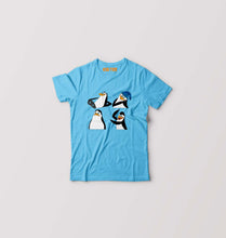 Load image into Gallery viewer, Penguins of Madagascar Kids T-Shirt for Boy/Girl-Sky Blue-Ektarfa.online
