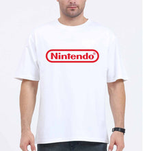Load image into Gallery viewer, Nintendo Oversized T-Shirt for Men-White-Ektarfa.online
