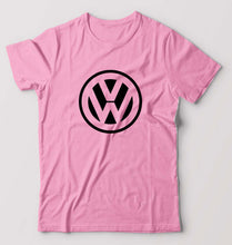 Load image into Gallery viewer, volkswagen T-Shirt for Men-S(38 Inches)-Light Baby Pink-Ektarfa.online
