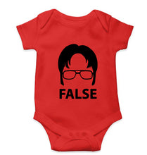 Load image into Gallery viewer, Dwight Schrute Kids Romper For Baby Boy/Girl-0-5 Months(18 Inches)-Red-Ektarfa.online
