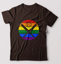 Load image into Gallery viewer, Baseball T-Shirt for Men-Coffee Brown-Ektarfa.online

