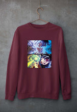 Load image into Gallery viewer, Goku Unisex Sweatshirt for Men/Women-S(40 Inches)-Maroon-Ektarfa.online
