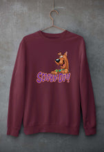 Load image into Gallery viewer, Scooby Doo Unisex Sweatshirt for Men/Women-S(40 Inches)-Maroon-Ektarfa.online
