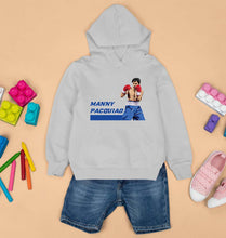 Load image into Gallery viewer, Manny Pacquiao Kids Hoodie for Boy/Girl-Grey-Ektarfa.online
