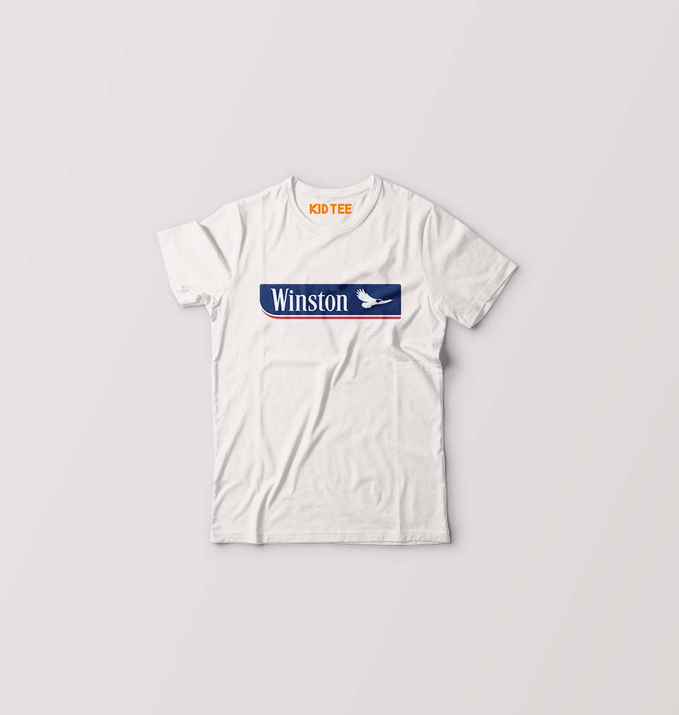 Winston Kids T-Shirt for Boy/Girl-White-Ektarfa.online