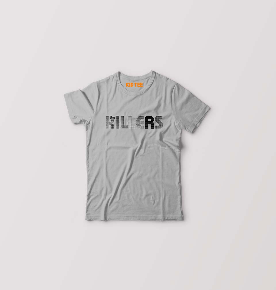 The Killers Kids T-Shirt for Boy/Girl-Grey-Ektarfa.online