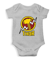 Load image into Gallery viewer, Thor Superhero Kids Romper For Baby Boy/Girl-0-5 Months(18 Inches)-Grey-Ektarfa.online
