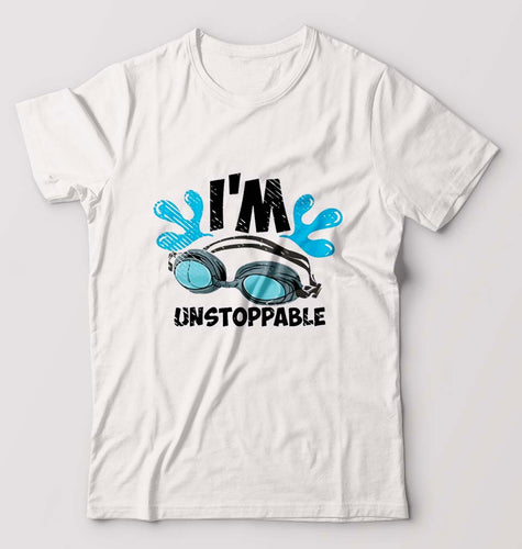 Swimming T-Shirt for Men-White-Ektarfa.online