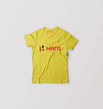 Load image into Gallery viewer, Hero MotoCorp Kids T-Shirt for Boy/Girl-Yellow-Ektarfa.online
