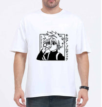 Load image into Gallery viewer, Killua Zoldyck Oversized T-Shirt for Men-White-Ektarfa.online
