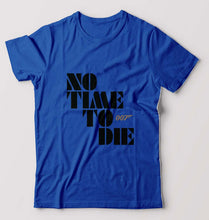 Load image into Gallery viewer, No Time To Die James Bond 007 T-Shirt for Men-Royal Blue-Ektarfa.online
