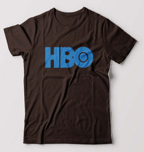 Load image into Gallery viewer, HBO T-Shirt for Men-S(38 Inches)-Coffee Brown-Ektarfa.online
