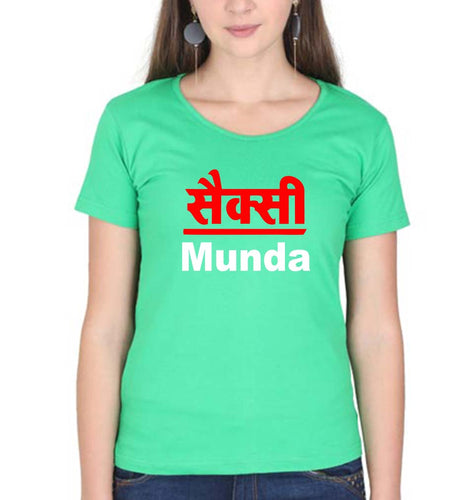 Sexy Munda T-Shirt for Women-flag green-Ektarfa.online
