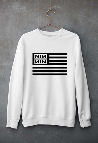 Nine Inch Nails Unisex Sweatshirt for Men/Women-White-Ektarfa.online
