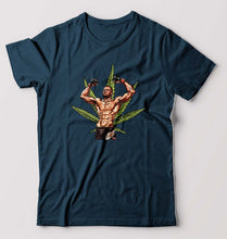 Load image into Gallery viewer, Nate Diaz UFC Weed T-Shirt for Men-Petrol Blue-Ektarfa.online
