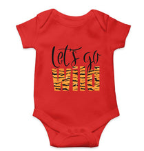 Load image into Gallery viewer, Lets Go Wild Kids Romper For Baby Boy/Girl-Red-Ektarfa.online
