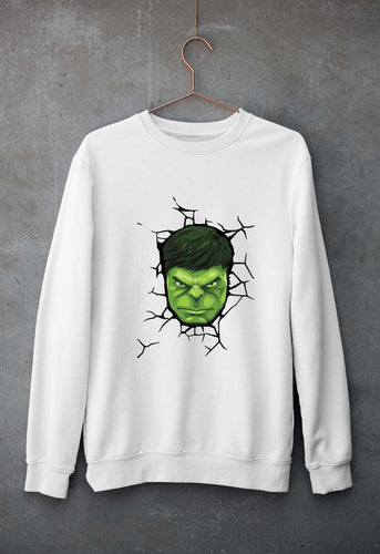 Hulk Unisex Sweatshirt for Men/Women-White-Ektarfa.online