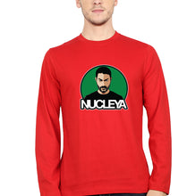 Load image into Gallery viewer, Nucleya Full Sleeves T-Shirt for Men-Red-Ektarfa.online
