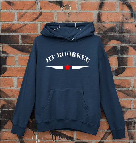 IIT Roorkee Unisex Hoodie for Men/Women-S(40 Inches)-Navy Blue-Ektarfa.online