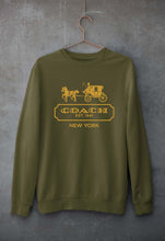 Load image into Gallery viewer, Coach Unisex Sweatshirt for Men/Women-S(40 Inches)-Olive Green-Ektarfa.online
