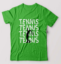 Load image into Gallery viewer, Tennis T-Shirt for Men-Flag Green-Ektarfa.online
