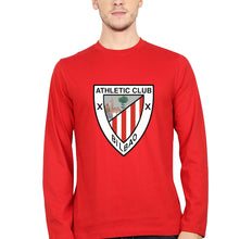 Load image into Gallery viewer, Athletic Club Full Sleeves T-Shirt for Men-Red-Ektarfa.online
