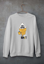 Load image into Gallery viewer, Shit Unisex Sweatshirt for Men/Women-S(40 Inches)-Grey Melange-Ektarfa.online
