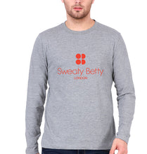 Load image into Gallery viewer, Sweaty Betty London Full Sleeves T-Shirt for Men-Grey Melange-Ektarfa.online
