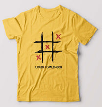 Load image into Gallery viewer, Louis Tomlinson T-Shirt for Men-S(38 Inches)-Golden Yellow-Ektarfa.online
