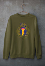Load image into Gallery viewer, Psychedelic Mind Unisex Sweatshirt for Men/Women-S(40 Inches)-Olive Green-Ektarfa.online
