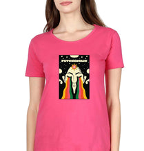 Load image into Gallery viewer, Psychedelic T-Shirt for Women-XS(32 Inches)-Pink-Ektarfa.online
