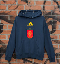 Load image into Gallery viewer, Spain Football Unisex Hoodie for Men/Women-Navy Blue-Ektarfa.online

