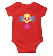 Load image into Gallery viewer, Cartoon Skull Kids Romper For Baby Boy/Girl-0-5 Months(18 Inches)-RED-Ektarfa.online
