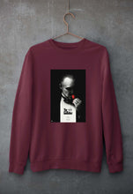 Load image into Gallery viewer, The Godfather Unisex Sweatshirt for Men/Women-S(40 Inches)-Maroon-Ektarfa.online
