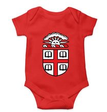 Load image into Gallery viewer, Brown University Kids Romper For Baby Boy/Girl-0-5 Months(18 Inches)-RED-Ektarfa.online
