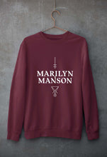Load image into Gallery viewer, Marilyn Manson Unisex Sweatshirt for Men/Women-Maroon-Ektarfa.online
